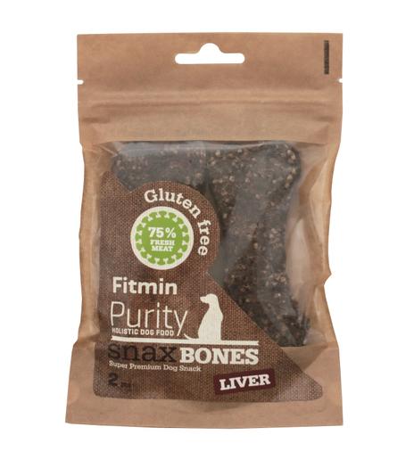 Fitmin Purity Dog Snax Bones Liver 2szt