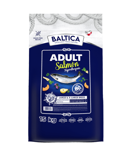 Baltica Salmon Hypoallergenic Large Breed 15kg