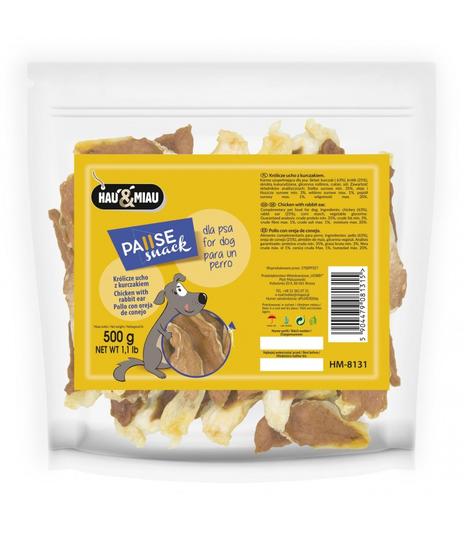 Królicze ucho z kurczakiem 500g