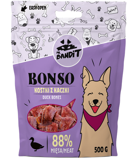 Mr. Bandit Bonso Kostki z kaczki 500g