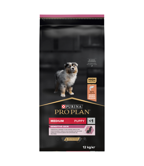 Purina Pro Plan Puppy Medium Sensitive Skin 12kg