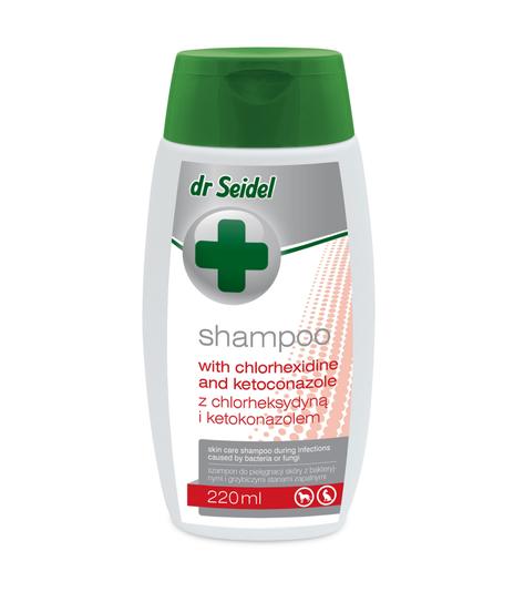 Szampon dr Seidla z chlorheksydyną i ketokonazolem - 220ml