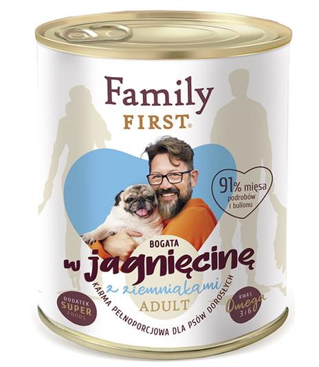 Family First Bogata w jagnięcinę 800g