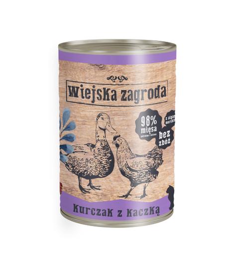 Wiejska Zagroda Kurczak z Kaczką 400g