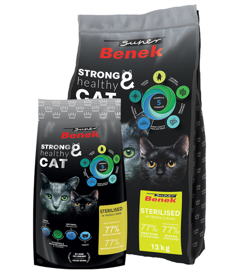 Super Benek Strong & Healthy Cat Sterilised 400g