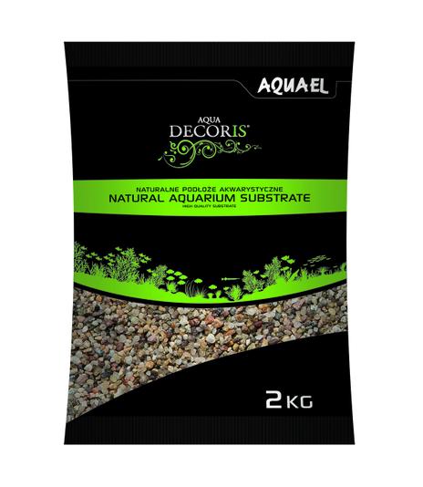 Natural Multicolored Gravel 1,4-2mm 2kg