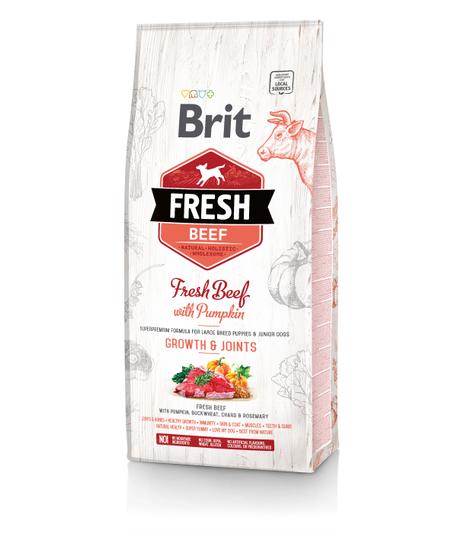 Brit Fresh Junior Large Breed Beef & Pumpkin - 12kg