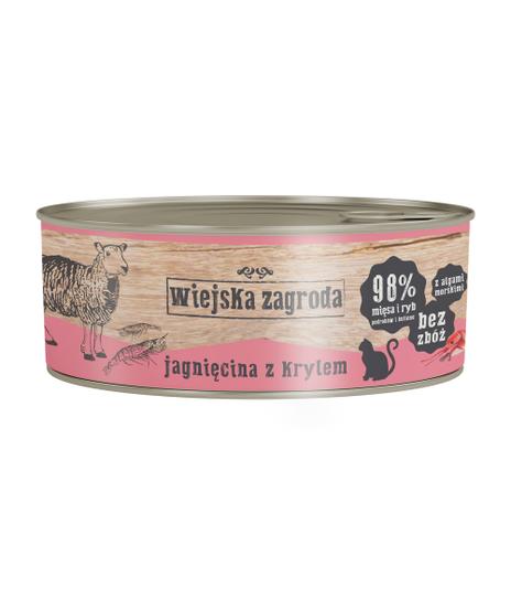 Wiejska Zagroda Jagnięcina z Krylem 85g