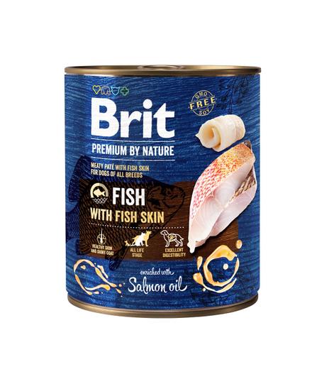 Brit Premium by Nature Adult Fish & Fish Skin 800g