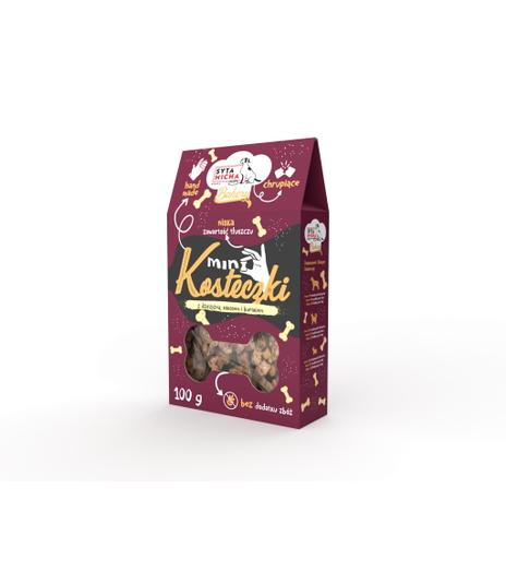Syta Micha Bakery Mini kosteczki z dziczyzną 100g