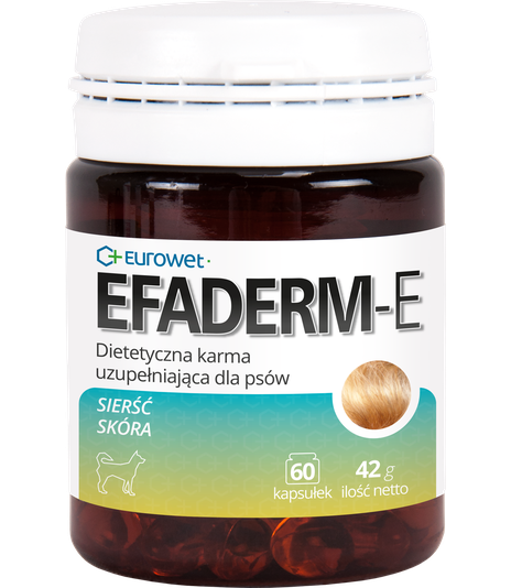 Efaderm-E dla psów - 60 kapsułek