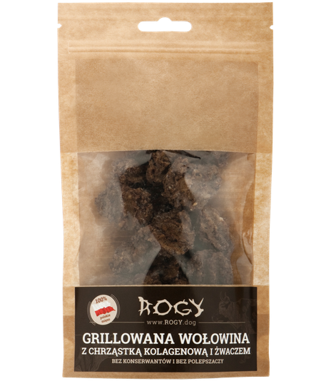 Grillowana wołowina ze żwaczem i chrząstką kolagenową 80g