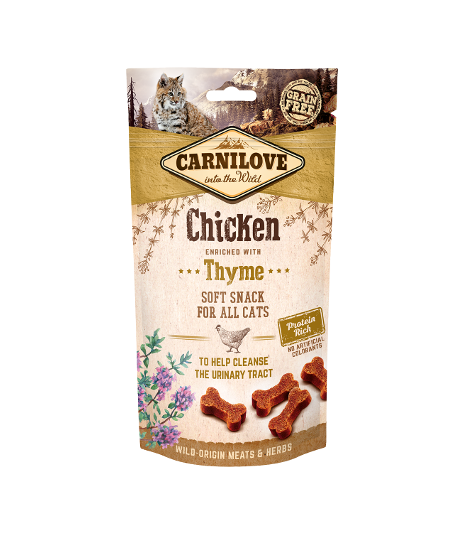 Carnilove Semi-Moist Chicken enriched with thyme 50g