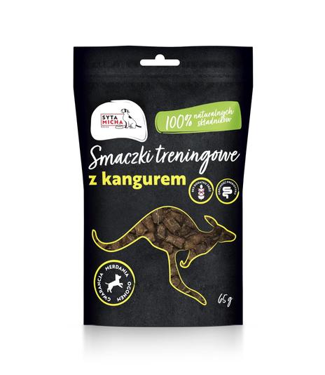 Smaczki treningowe z kangurem 65g