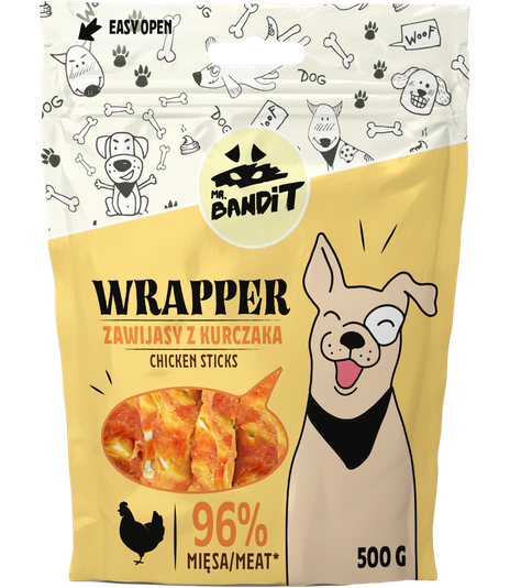 Mr. Bandit Wrapper Zawijasy z kurczaka 500g