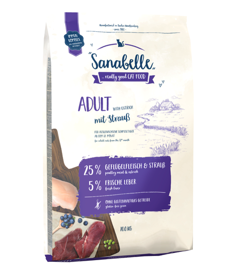 Sanabelle Adult Struś 10kg