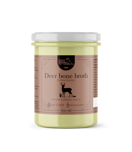 Syta Micha Bulion z kości jelenia 400ml