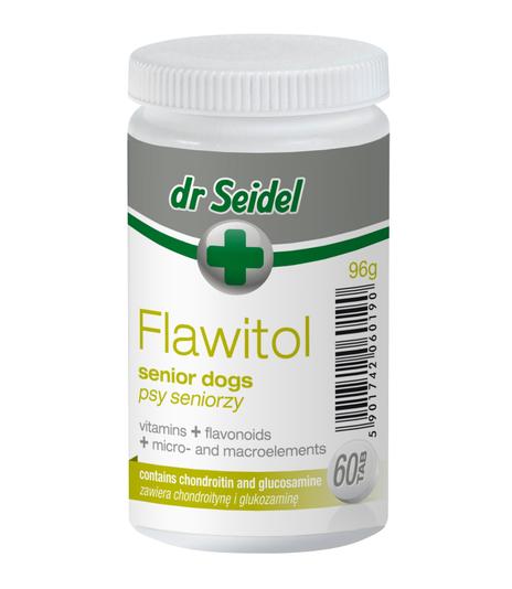 Flawitol dla psów seniorów - 60 tabletek