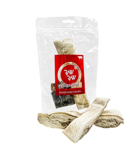 Raw Raw liofilizowana skóra wołowa z sierścią 60g