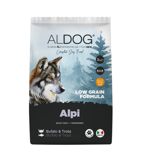 Aldog Low Grain Alpi 3kg
