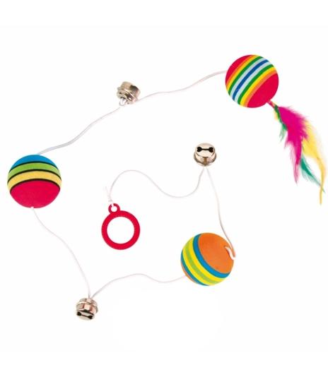 Piłki na gumce - 3,5cm/80cm