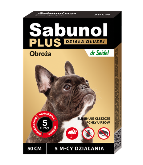 Obroża bójcza Sabunol Plus 50cm