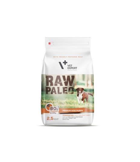 Raw Paleo Puppy Medium Turkey 2,5kg