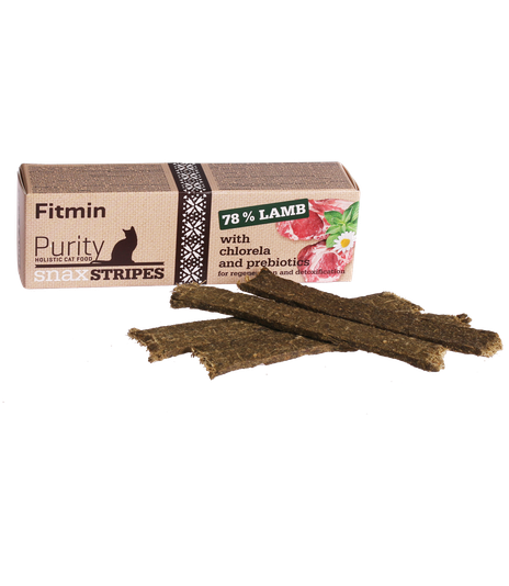 Fitmin Purity Cat Snax Stripes Lamb 35g