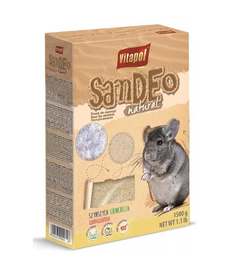Piasek kąpielowy dla szynszyli Vitapol 1,5kg