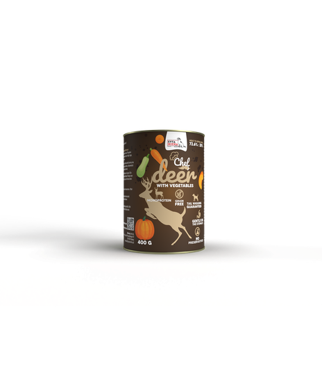 Syta Micha Chef Jeleń z warzywami 400g