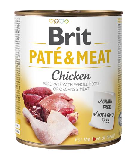 Brit Pate & Meat Chicken 800g