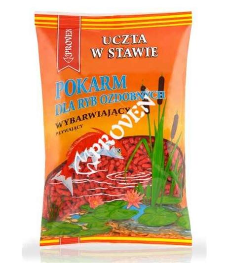 Pokarm dla ryb ozdobnych wybarwiający - 1l