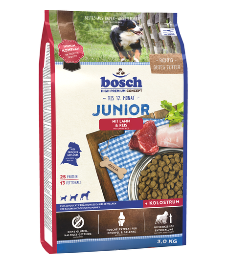Bosch Junior Lamb & Rice - 3kg