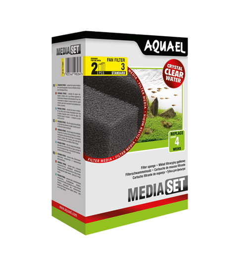 Wkład gąbkowy Fan 3 Plus (2 sztuki)