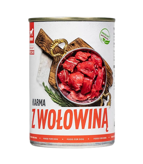 Tuf-Tuf Karma z wołowiną 400g