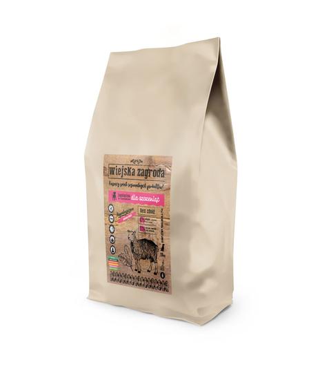 Wiejska Zagroda dla szczeniąt Jagnięcina ze szpinakiem 20kg