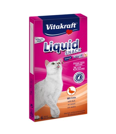 Vitakraft Cat Liquid Snack - kaczka