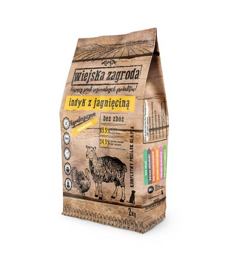 Wiejska Zagroda indyk z jagnięciną 2kg
