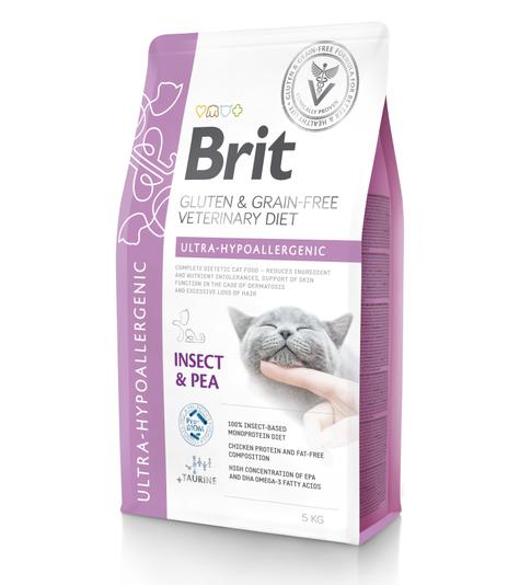 Brit Veterinary Diets Cat GF Ultra-Hypoallergenic 5kg