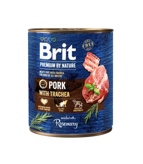 Brit Premium by Nature Adult Pork & Trachea 800g