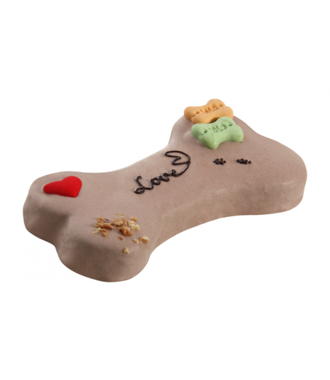 Tort dla psa orzechowo-czekoladowy 250g