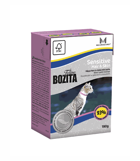 Bozita Sensitive Hair & Skin - 190g