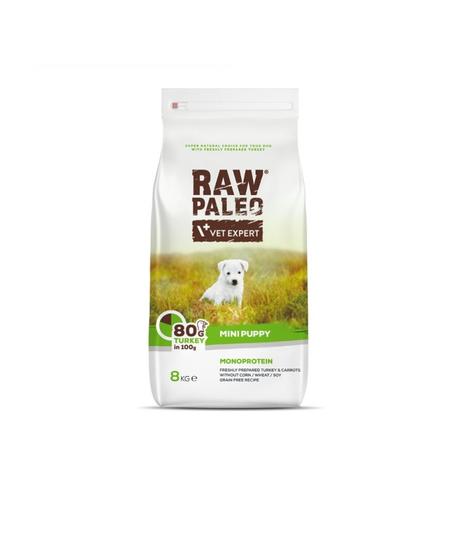 Raw Paleo Puppy Mini Turkey 8kg