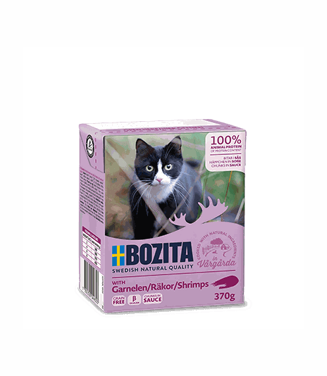 Bozita kawałki w sosie z krewetkami 370g