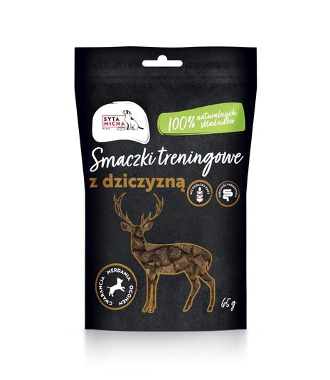 Smaczki treningowe z dziczyzną 65g