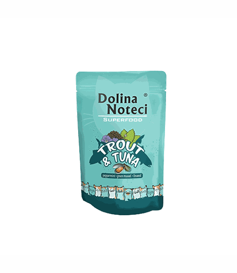 Dolina Noteci Superfood pstrąg, tuńczyk saszetka 85g