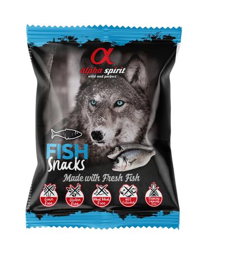 Alpha Spirit Fish Snacks 50g
