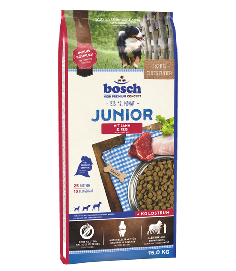 Bosch Junior Lamb & Rice - 15kg