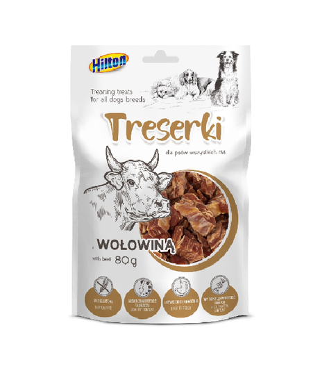 Treserki z wołowiną 80g