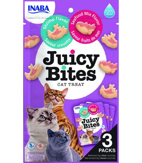 Churu Cat Juicy Bites Shrimp & Seafood  33g